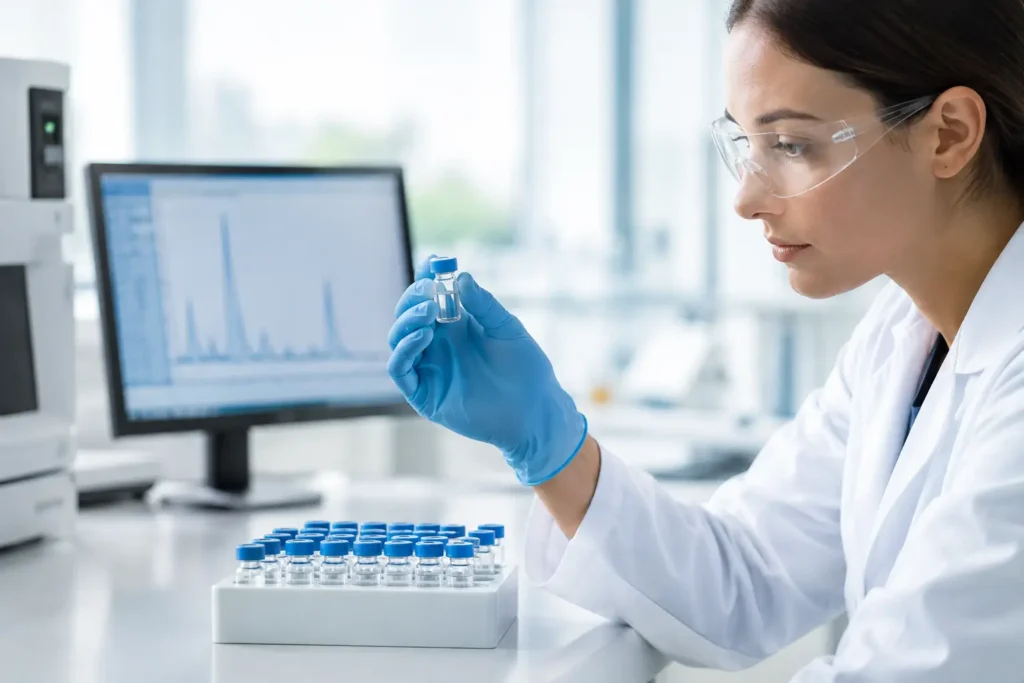 What Peptide Batch Release Testing Actually Proves